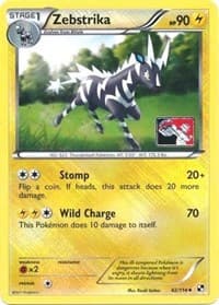 Zebstrika - 42/114 (League Promo) — League & Championship Cards 42