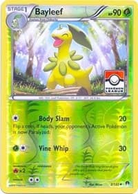 Bayleef - 2/122 (Pokemon League) — League & Championship Cards 2