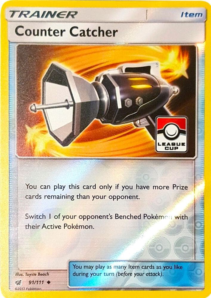 Counter Catcher - 91/111 (League Cup) — League & Championship Cards 91 Pokémon card