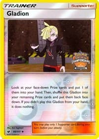 Gladion - 95/111 (Regional Championships) — League & Championship Cards 95 Pokémon card
