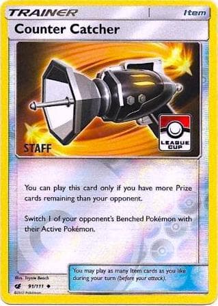 Counter Catcher - 91/111 (League Cup) [Staff] — League & Championship Cards 91 Pokémon card