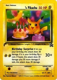 ______'s Pikachu — Pikachu World Collection Promos 24