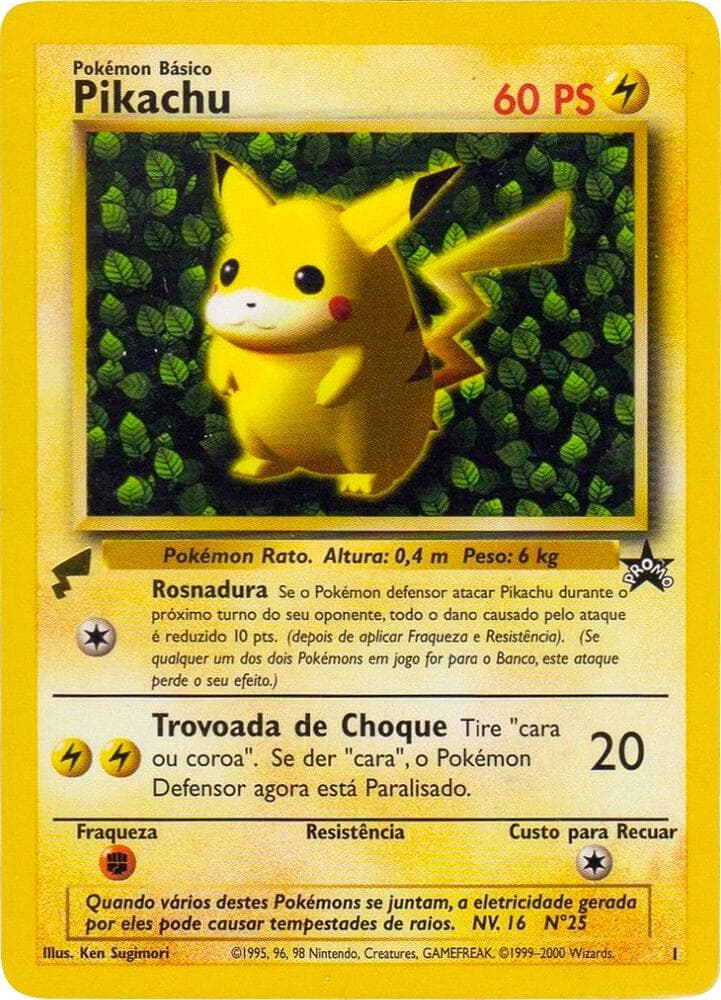 Pikachu (Ivy) — Pikachu World Collection Promos 1 Pokémon card