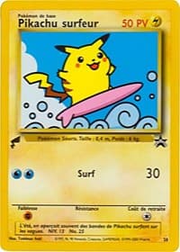 Pikachu (Surfing) — Pikachu World Collection Promos 28