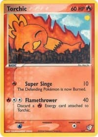 Torchic — Kids WB Promos 3 Pokémon card