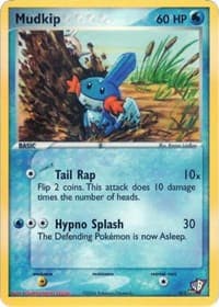 Mudkip — Kids WB Promos 4 Pokémon card