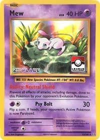 Mew - 53/108 (League Challenge) [2nd Place] — League & Championship Cards 53 Pokémon card