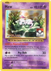 Mew - 53/108 (League Challenge) [3rd Place] — League & Championship Cards 53