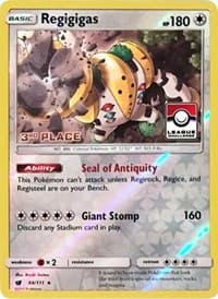 Regigigas - 84/111 (League Challenge) [3rd Place] — League & Championship Cards 84