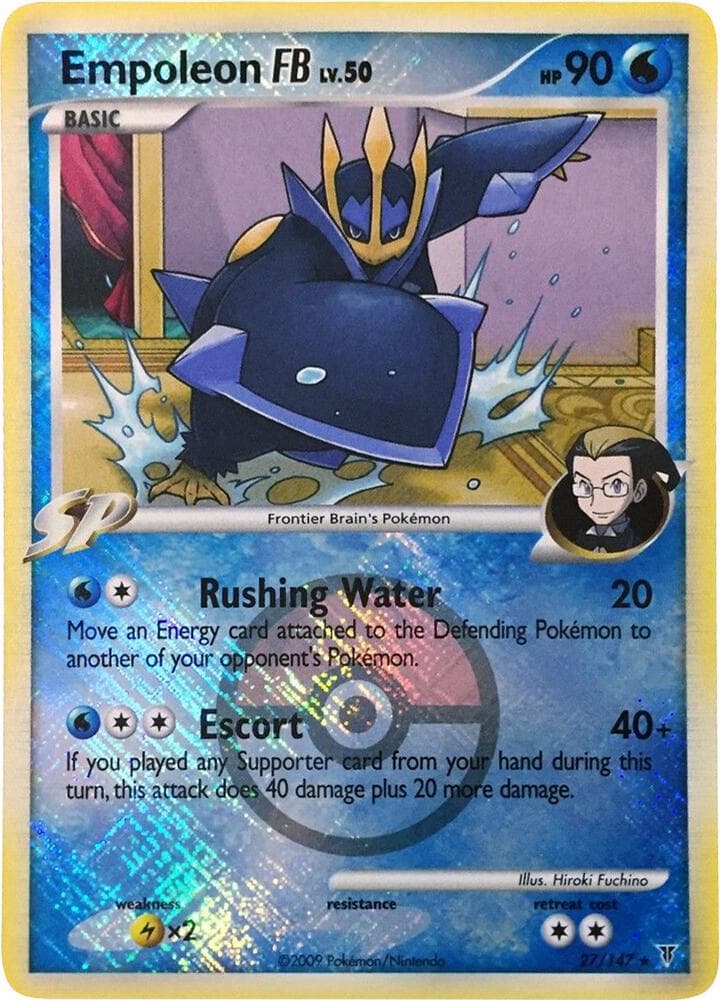 Empoleon FB - 27/147 (League Promo) — League & Championship Cards 27 Pokémon card