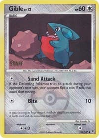 Gible - 106/147 (Championship Promo) [Staff] — League & Championship Cards 106