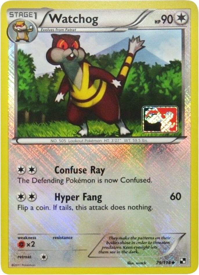 Watchog - 79/114 (League Promo) — League & Championship Cards 79 Pokémon card