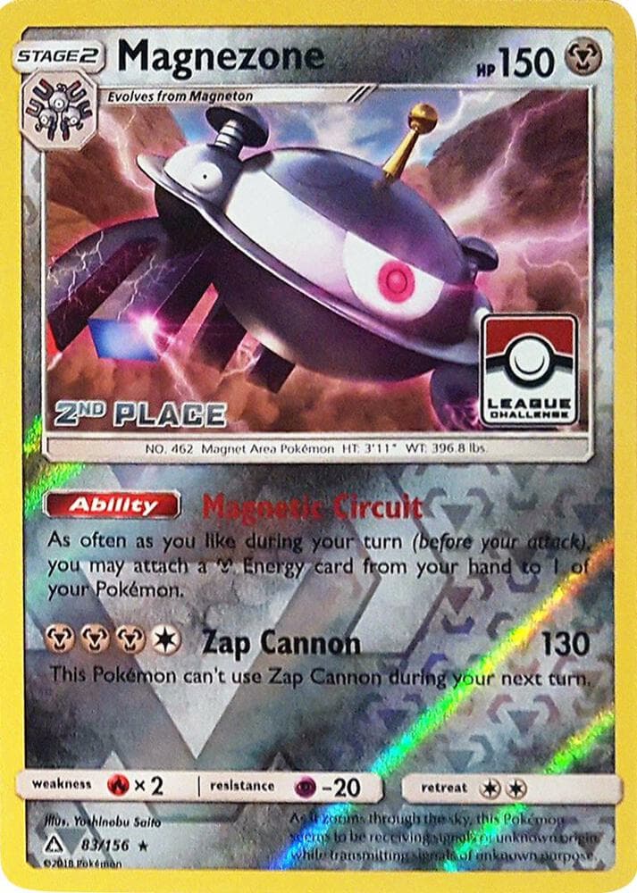 Magnezone - 83/156 (League Challenge) [2nd Place] — League & Championship Cards 83 Pokémon card