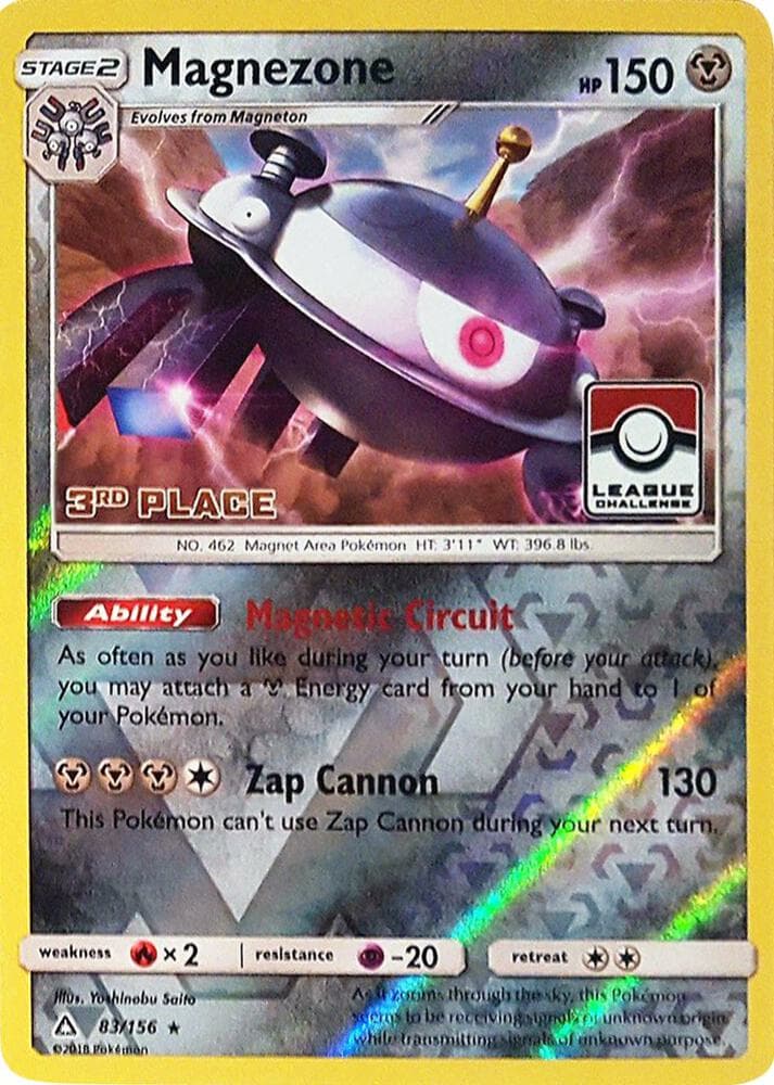 Magnezone - 83/156 (League Challenge) [3rd Place] — League & Championship Cards 83 Pokémon card