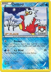 Delibird - 38/149 (Pokemon League) [3rd Place] — League & Championship Cards 38 Pokémon card