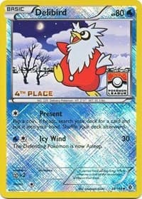 Delibird - 38/149 (Pokemon League) [4th Place] — League & Championship Cards 38 Pokémon card