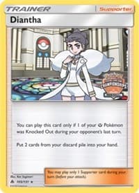 Diantha - 105/131 (Regional Championships) — League & Championship Cards 105 Pokémon card