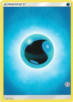 Water Energy (3) — SM Trainer Kit: Alolan Sandslash & Alolan Ninetales 3 Pokémon card