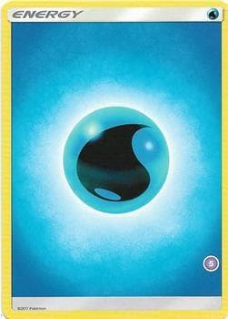 Water Energy (5) — SM Trainer Kit: Alolan Sandslash & Alolan Ninetales 5 Pokémon card