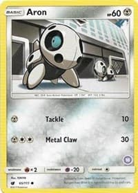 Aron (18) — SM Trainer Kit: Alolan Sandslash & Alolan Ninetales 65