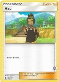 Hau (19) (Alolan Sandslash Half-Deck) — SM Trainer Kit: Alolan Sandslash & Alolan Ninetales 120