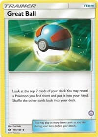 Great Ball (25) (Alolan Sandslash Half-Deck) — SM Trainer Kit: Alolan Sandslash & Alolan Ninetales 119