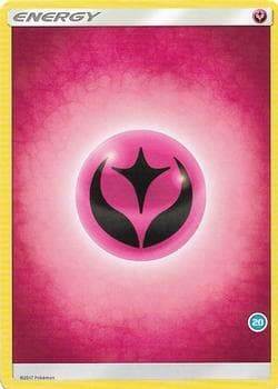 Fairy Energy (20) — SM Trainer Kit: Alolan Sandslash & Alolan Ninetales 20 Pokémon card