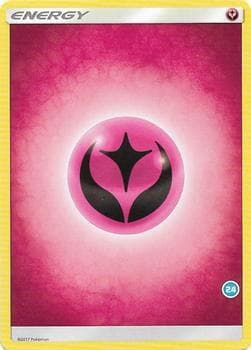 Fairy Energy (24) — SM Trainer Kit: Alolan Sandslash & Alolan Ninetales 24 Pokémon card