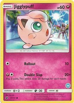 Jigglypuff (22) — SM Trainer Kit: Alolan Sandslash & Alolan Ninetales 21 Pokémon card
