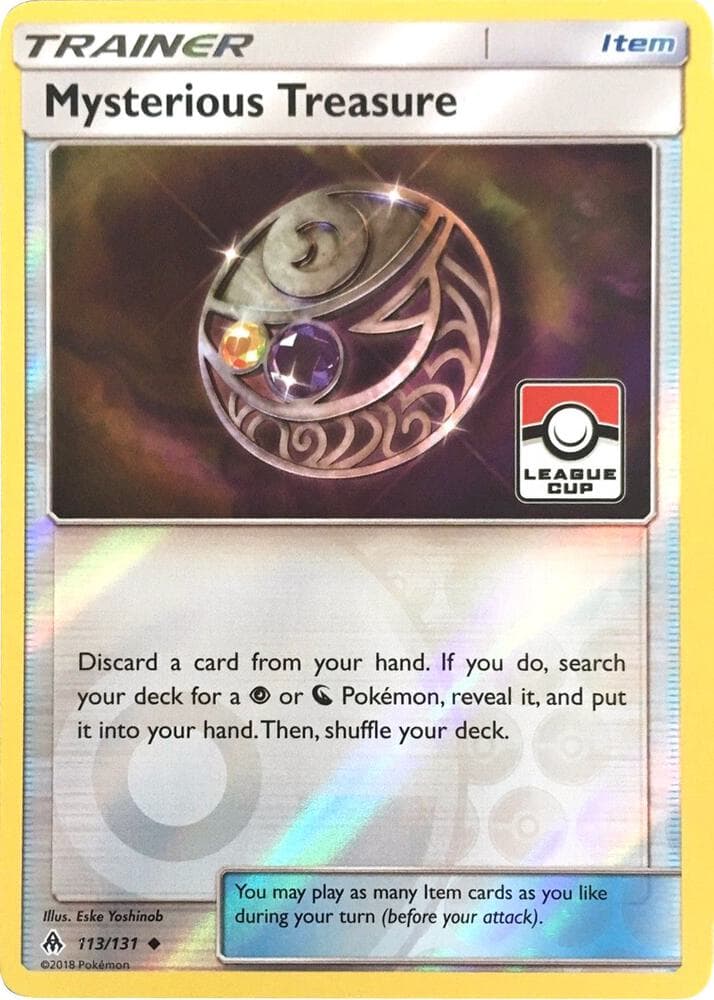 Mysterious Treasure - 113/131 (League Cup) — League & Championship Cards 113 Pokémon card