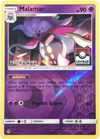 Malamar - 51/131 (League Challenge) [2nd Place] — League & Championship Cards 51 Pokémon card