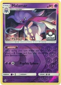 Malamar - 51/131 (League Challenge) [4th Place] — League & Championship Cards 51 Pokémon card