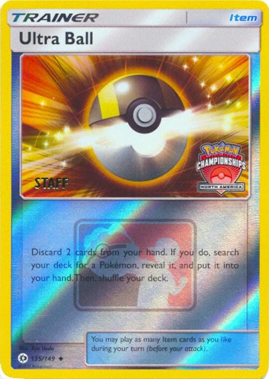 Ultra Ball - 135/149 (North America Championships) [Staff] — League & Championship Cards 135 Pokémon card