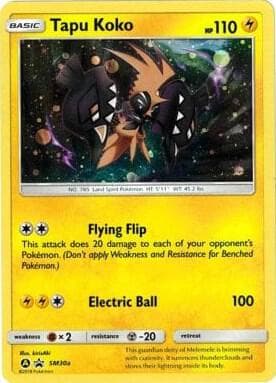 Tapu Koko - SM30a — Alternate Art Promos SM30a Pokémon card