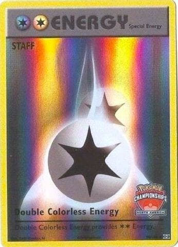 Double Colorless Energy - 90/108 (North America Championships) [Staff] — League & Championship Cards 90 Pokémon card
