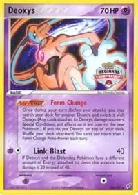 Deoxys - 16/107 (Regional Championships) — League & Championship Cards 16