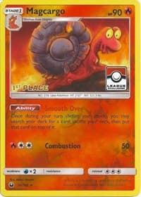 Magcargo - 24/168 (League Challenge) [1st Place] — League & Championship Cards 24