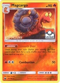 Magcargo - 24/168 (Pokemon League) [3rd Place] — League & Championship Cards 24