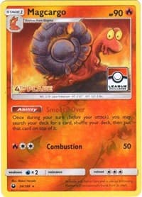 Magcargo - 24/168 (League Challenge) [4th Place] — League & Championship Cards 24