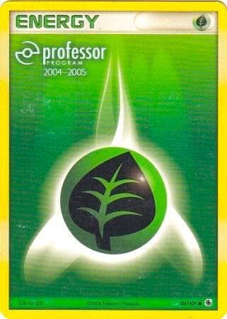Grass Energy (2004-2005) — Professor Program Promos 104 Pokémon card