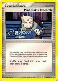 Prof. Oak's Research (2004-2005) — Professor Program Promos 98