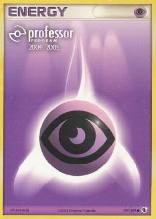 Psychic Energy (2004-2005) — Professor Program Promos 107 Pokémon card
