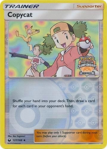 Copycat - 127/168 (Regional Championships) — League & Championship Cards 127 Pokémon card