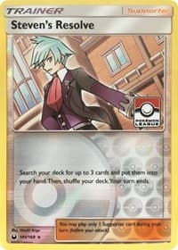 Steven's Resolve - 145/168 (Pokemon League) — League & Championship Cards 145