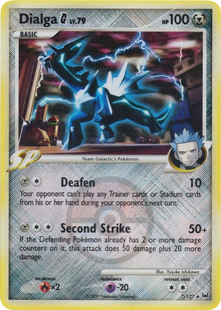 Dialga G - 7/127 (League Promo) — League & Championship Cards 7 Pokémon card