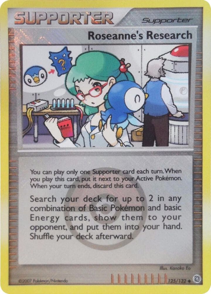 Roseanne's Research - 125/132 (League Promo) — League & Championship Cards 125 Pokémon card