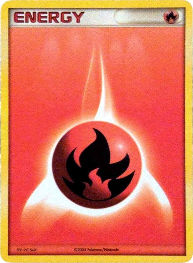 Fire Energy (2005 Unnumbered) — League & Championship Cards 2005 Pokémon card