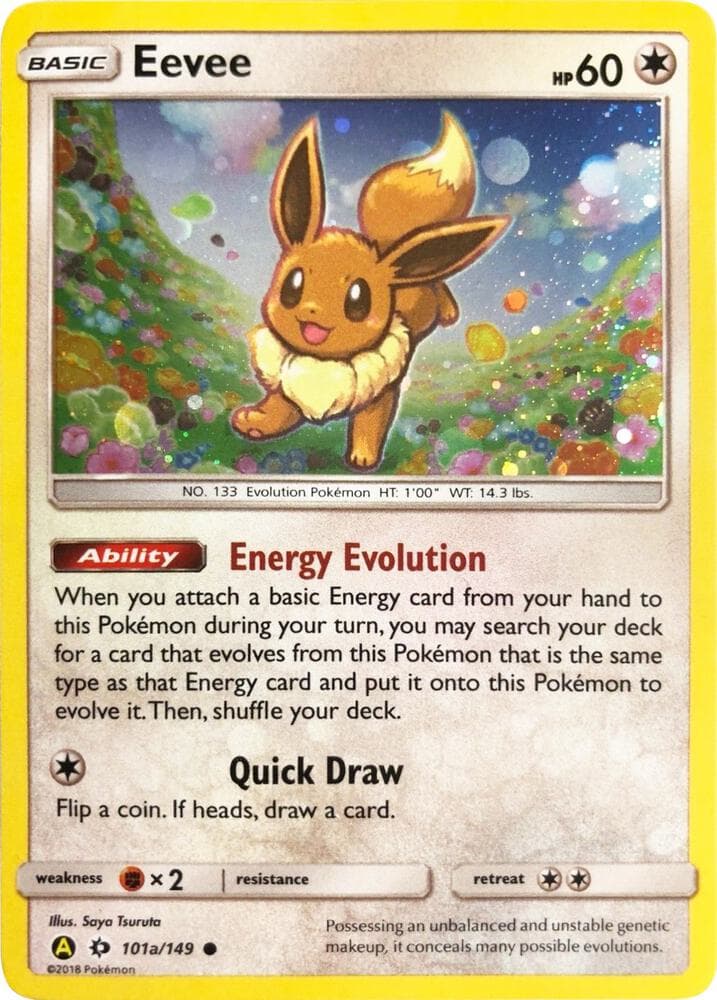 Eevee — Alternate Art Promos 101a Pokémon card