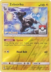 Zebstrika - 82/214 (League Challenge) [1st Place] — League & Championship Cards 82