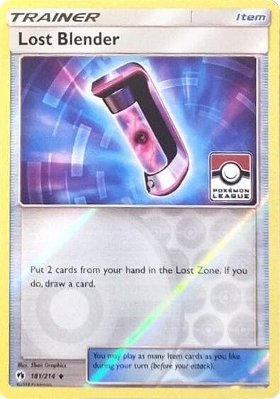 Lost Blender - 181/214 (Pokemon League) — League & Championship Cards 181 Pokémon card